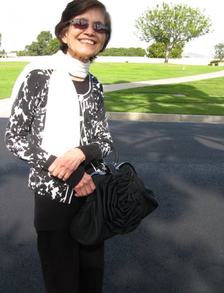  My fashionista 82 yo Mom!