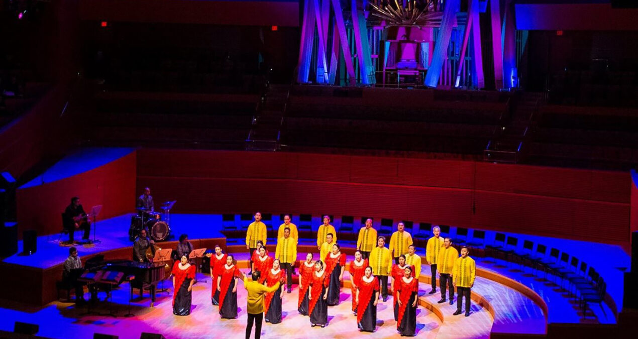 Philippine Chamber Singers give their all to Original Pilipino Music at the Walt Disney Concert Hall