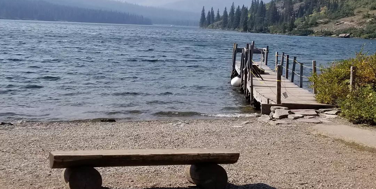 Walking the trail towards Josephine Lake