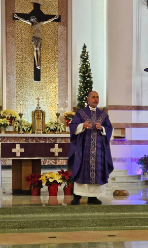 Embracing the Playpen of Life: Bishop Albert Bahhut’s Inspirational Homily at the 8th Simbang Gabi